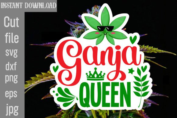 Ganja Queen SVG Cut File Review