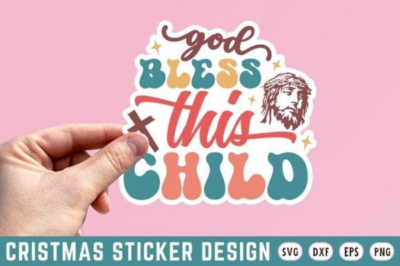God Bless This Child SVG Design: Graphics for Crafts