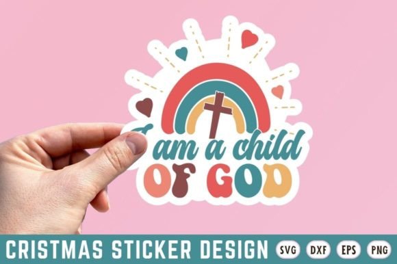 I Am a Child of God SVG Design