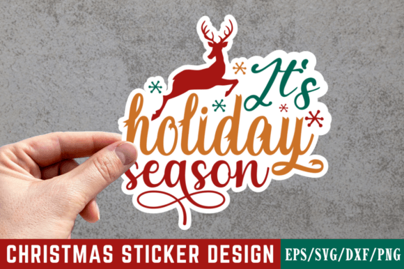 Its Holiday Season SVG Design for Graphics and Crafts