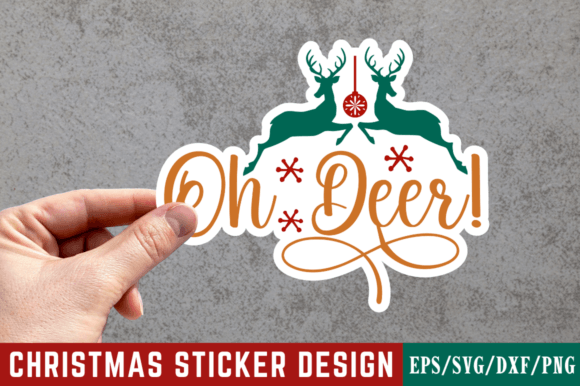 Oh Deer SVG Design for Crafts and Graphics