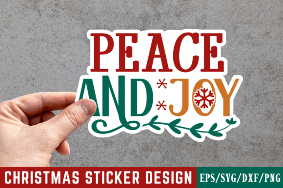 Peace and Joy SVG Design: Graphics for Crafts and Content