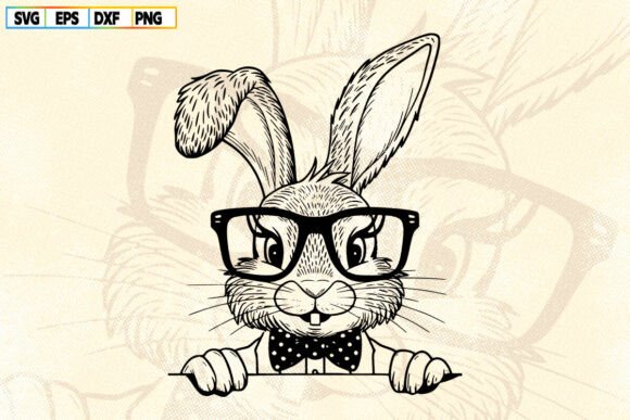 Peeking Rabbit Svg, Graphics and Crafts