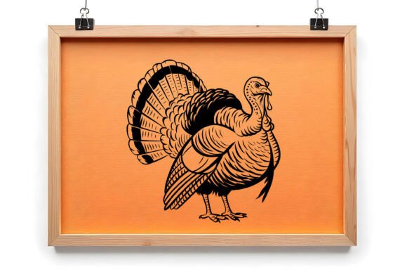 Turkey Silhouette Svg, Thanks Giving Svg
